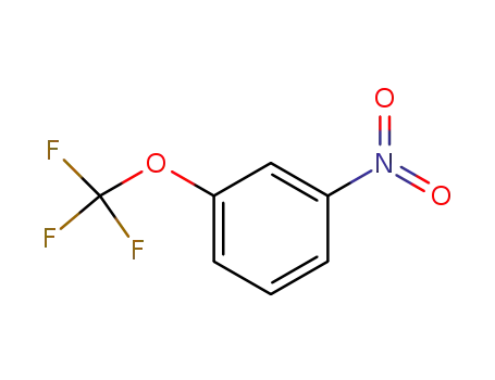 Molecular Structure of 2995-45-1 (3-(Trifluoromethoxy)nitrobenzene)