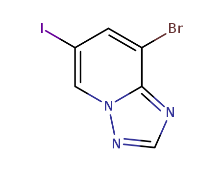 8-bromo-6-iodo-[1,2,4]triazolo[1,5-a]pyridine