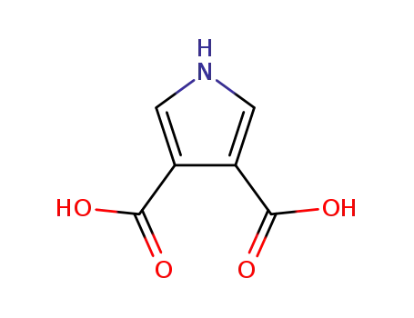 Molecular Structure of 935-72-8 (1H-Pyrrole-3,4-dicarboxylic acid)