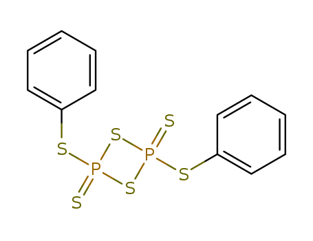 1,3,2,4-Dithiadiphosphetane,2,4-bis(phenylthio)-, 2,4-disulf...