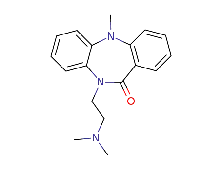 Molecular Structure of 4498-32-2 (Dibenzepin)