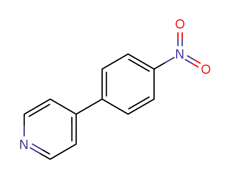 Molecular Structure of 4282-45-5 (4-(4-Nitrophenyl)pyridine)