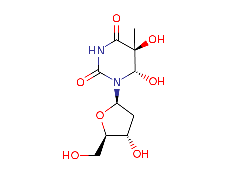 (5S,6S)-5,6-Dihydro-5,6-dihydroxythymidine