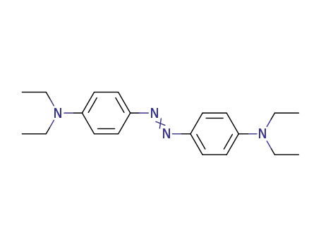 Molecular Structure of 3588-91-8 (4,4'-Bis(diethylamino)azobenzene)