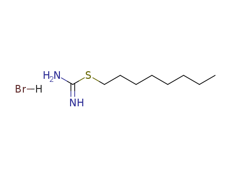 Carbamimidothioic acid,octyl ester, monohydrobromide (9CI)