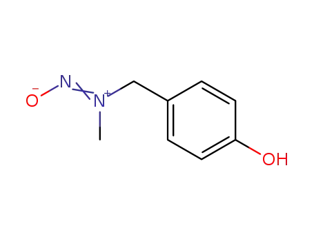 Molecular Structure of 90465-99-9 (Phenol, 4-[(methylnitrosoamino)methyl]-)