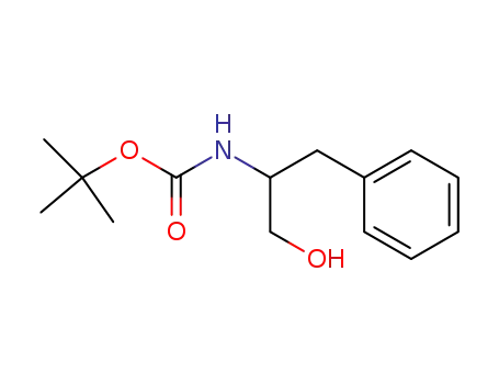 Molecular Structure of 145149-48-0 (N-BOC-D/L-PHENYLALANINOL)