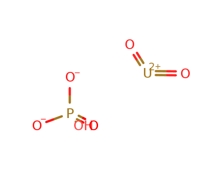 Uranate(1-),dioxo[phosphato(3-)-kO,kO']-, hydrogen, (T-4)- (9CI)