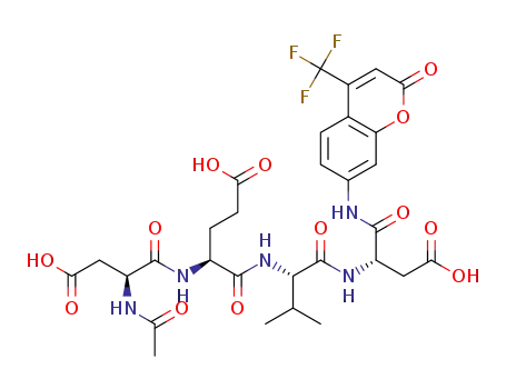 Molecular Structure of 201608-14-2 (AC-DEVD-AFC)