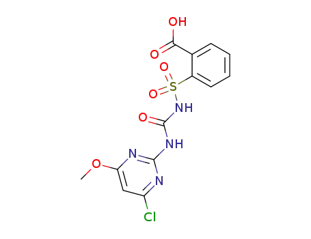 Molecular Structure of 99283-00-8 (Chlorimuron)