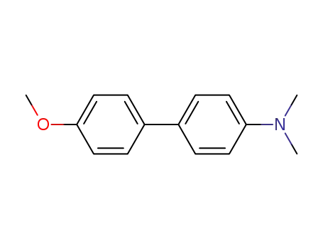 Molecular Structure of 18158-44-6 (4-Biphenylamine, 4'-methoxy-N,N-dimethyl- (8CI))