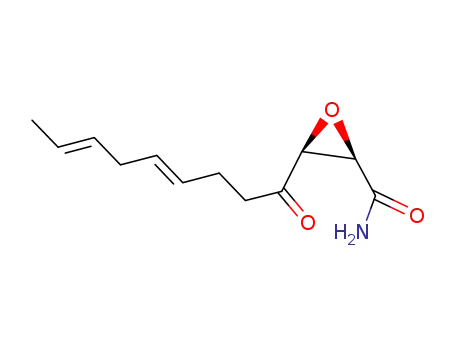 Molecular Structure of 17397-89-6 (CERULENIN)
