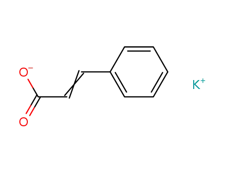 Molecular Structure of 16089-48-8 (Potassium cinnamate)