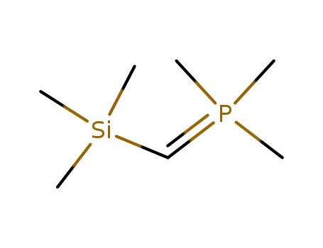 Molecular Structure of 3272-86-4 (trimethyl[(trimethylsilyl)methylidene]-lambda~5~-phosphane)