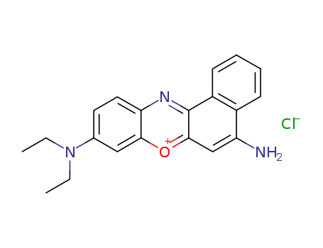 Molecular Structure of 2381-85-3 (NILE BLUE CHLORIDE)