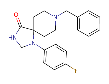 8-benzyl-1-(4-fluorophenyl)-1,3,8-triazaspiro[4,5]decan-4-one
