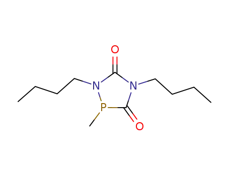 Molecular Structure of 1173091-18-3 (1,4-dibutyl-2-methyl-1,4,2-diazaphospholidin-3,5-dione)