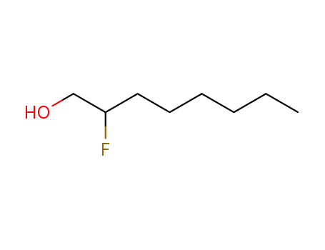Molecular Structure of 4455-93-0 (1-Octanol, 2-fluoro-)