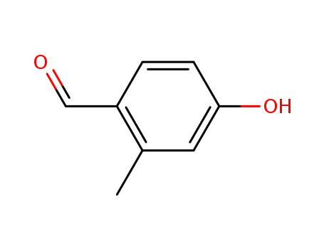 Molecular Structure of 41438-18-0 (4-Hydroxy-2-methylbenzaldehyde)