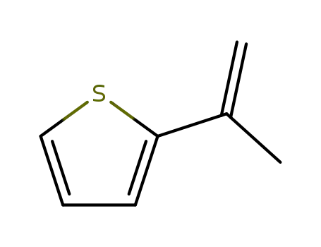 Molecular Structure of 30616-73-0 (2-isopropenylthiophene)