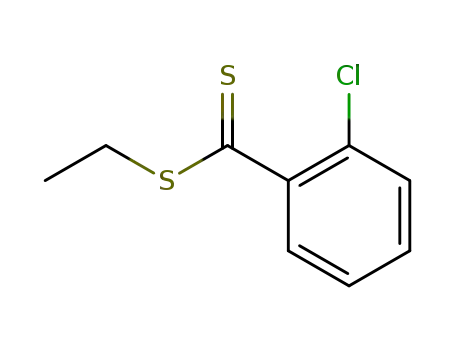 Molecular Structure of 160911-76-2 (2-Chloro-dithiobenzoic acid ethyl ester)