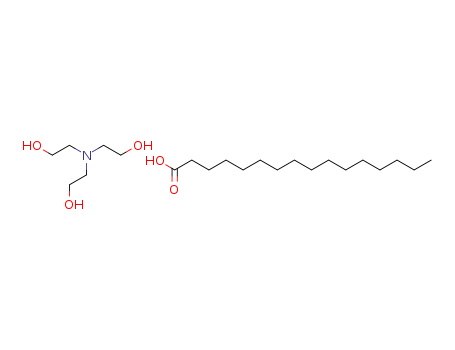 2-(bis(2-hydroxyethyl)amino)ethanol; hexadecanoic acid