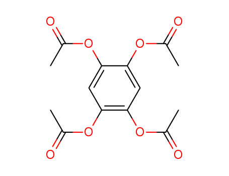 Molecular Structure of 107770-91-2 (1,2,4,5-Benzenetetrol, tetraacetate)
