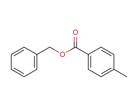 Molecular Structure of 5467-99-2 (Benzoic acid, 4-Methyl-, phenylMethyl ester)