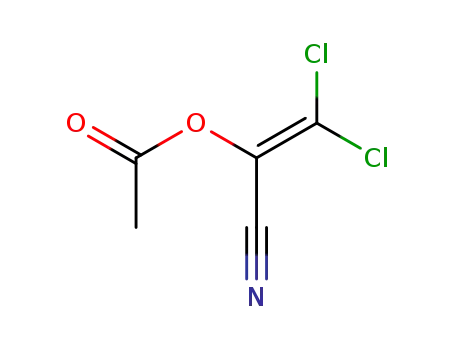 Molecular Structure of 861794-62-9 (2-acetoxy-3,3-dichloro-acrylonitrile)
