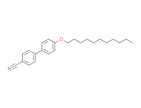 Molecular Structure of 72928-29-1 (4'-(undecyloxy)[1,1'-biphenyl]-4-carbonitrile)