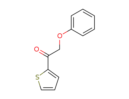 Molecular Structure of 188549-18-0 (2-phenoxy-1-(thiophen-2-yl)ethan-1-one)