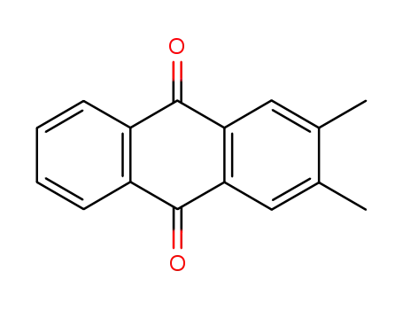 Molecular Structure of 6531-35-7 (2,3-DIMETHYLANTHRAQUINONE)