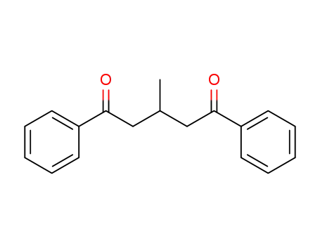 Molecular Structure of 1226-91-1 (1,5-Pentanedione, 3-methyl-1,5-diphenyl-)