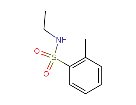 Molecular Structure of 1077-56-1 (N-Ethyl-o-toluenesulfonamide)