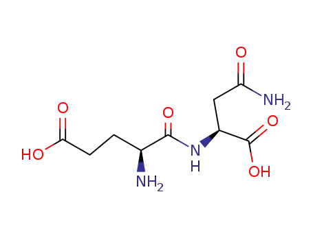 Molecular Structure of 36314-37-1 (Nalpha-(L-alpha-glutamyl)-L-beta-asparagine)