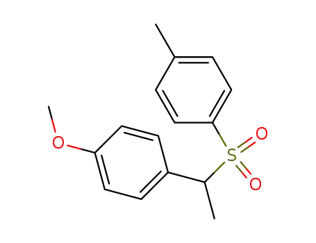 Molecular Structure of 122948-71-4 (1-<α-(p-tolylsulfonyl)ethyl>-4-methoxybenzene)