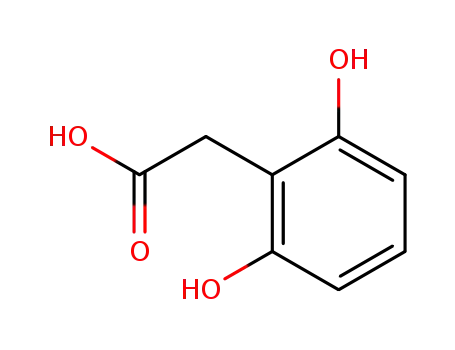 Molecular Structure of 64700-73-8 (2-(2,6-dihydroxyphenyl)acetic acid)