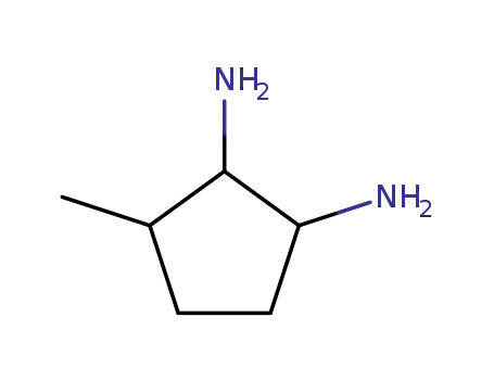 Molecular Structure of 41330-24-9 (3-methylcyclopentane-1,2-diamine)