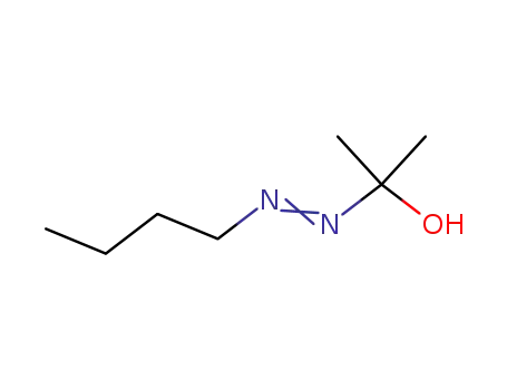 Molecular Structure of 57910-27-7 (2-Propanol, 2-(butylazo)-)