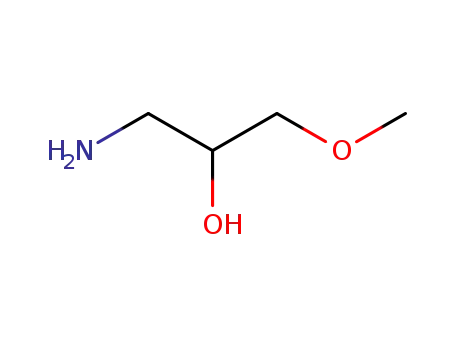 Molecular Structure of 93372-65-7 (1-amino-3-methoxy-propan-2-ol)