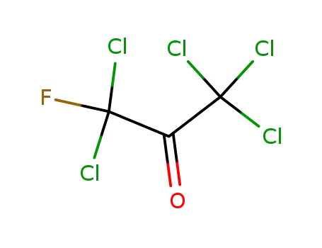 Molecular Structure of 2378-08-7 (FLUOROPENTACHLOROACETONE)