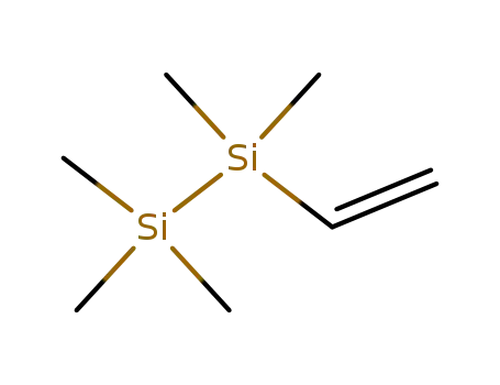 Molecular Structure of 1112-06-7 (1-ethenyl-1,1,2,2,2-pentamethyldisilane)
