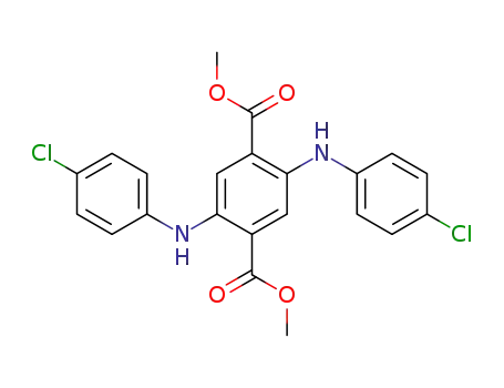 2,5-di-(p-chloroanilino)-3,6-dihydrobenzene dicarboxylic acid dimethyl ester