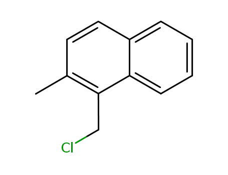 Molecular Structure of 6626-23-9 (1-CHLOROMETHYL-2-METHYLNAPHTHALENE)