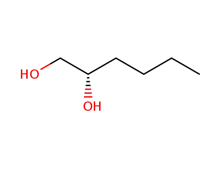 Molecular Structure of 87760-48-3 (hexane-1,2-diol)