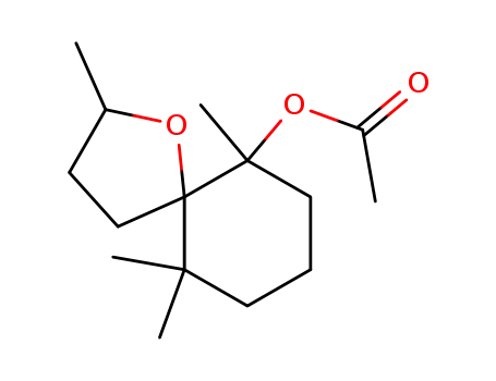 Molecular Structure of 57893-27-3 (6-ACETOXYDIHYDROTHEASPIRANE)