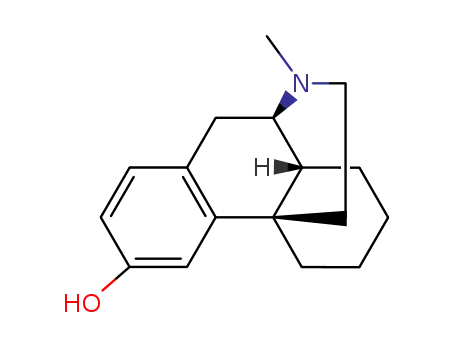 Molecular Structure of 77-07-6 (levorphanol)