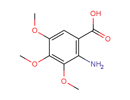Molecular Structure of 61948-85-4 (2-AMINO-3,4,5-TRIMETHOXYBENZOIC ACID)