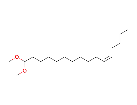 Molecular Structure of 71393-89-0 ((Z)-16,16-Dimethoxy-5-hexadecene)