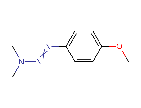 1-Triazene,1-(4-methoxyphenyl)-3,3-dimethyl-